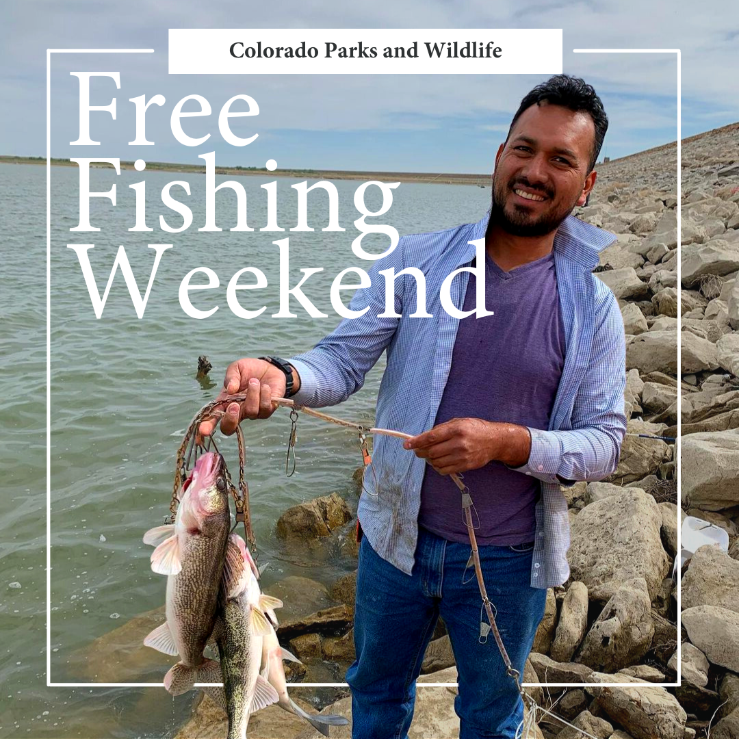 Fish for free this weekend in Colorado, June 4-5